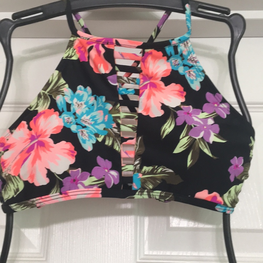 Bikini top, High neck, size Medium Juniors